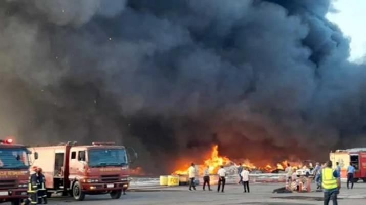 বিমানবন্দরে অগ্নিকাণ্ড পরিস্থিতি সম্পূর্ণ নিয়ন্ত্রণে